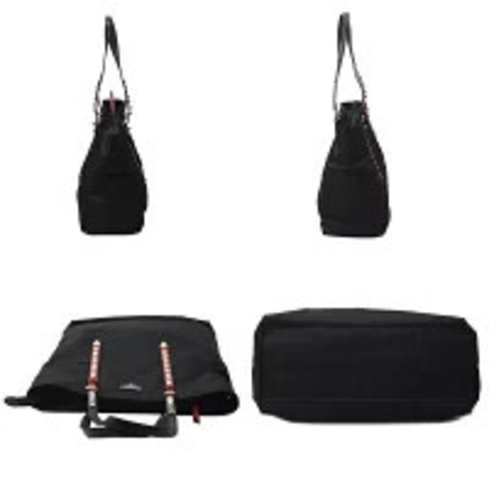 Prada Tote Bag Shoulder Studded Black - Picture 3 of 9